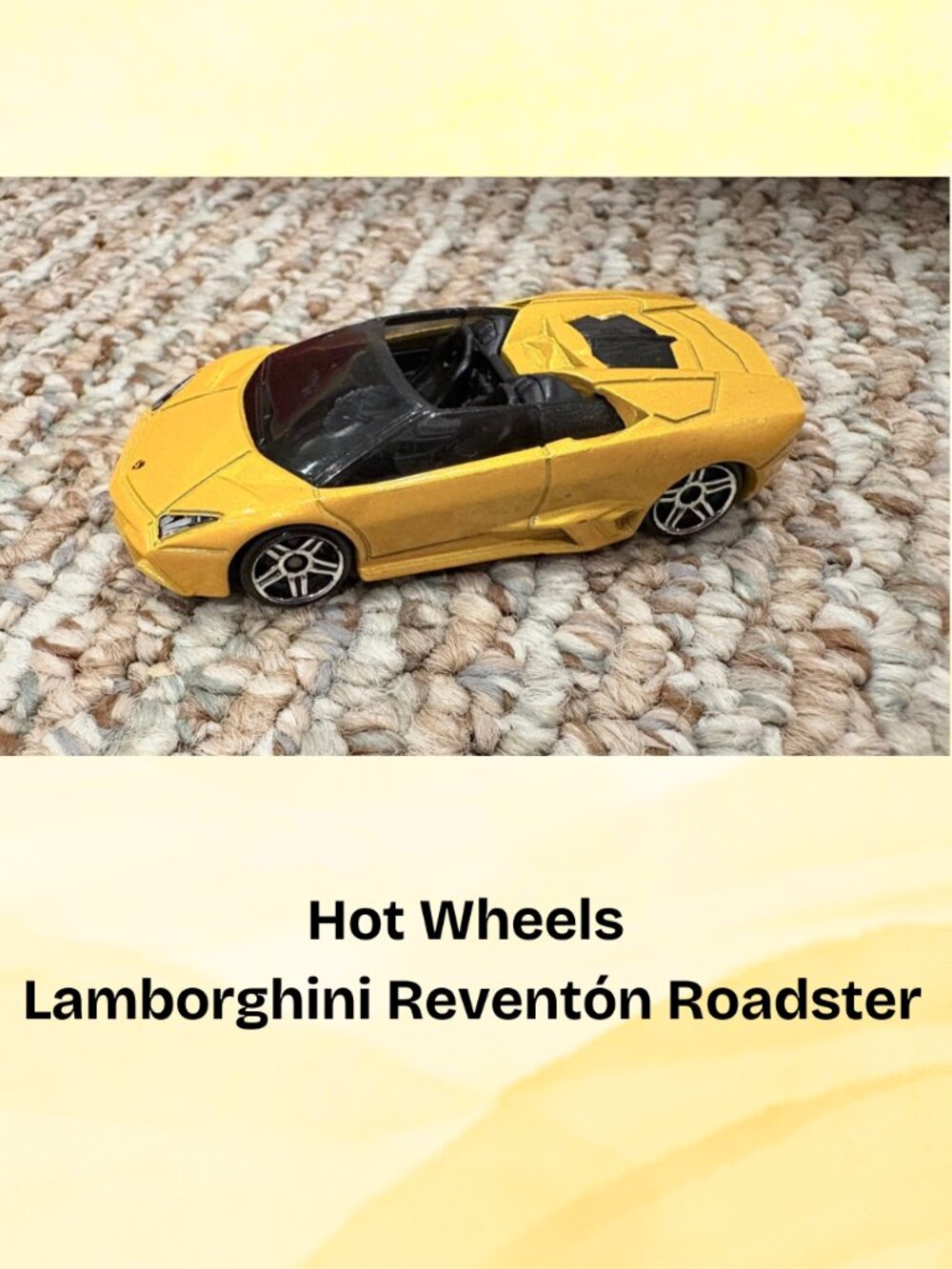 Hot Wheels Lamborghini Reventón Roadster